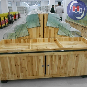 超市木质柜HY-006